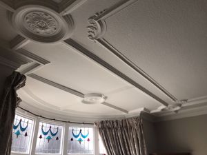 Highly Decorated Ceilings- click for photo gallery